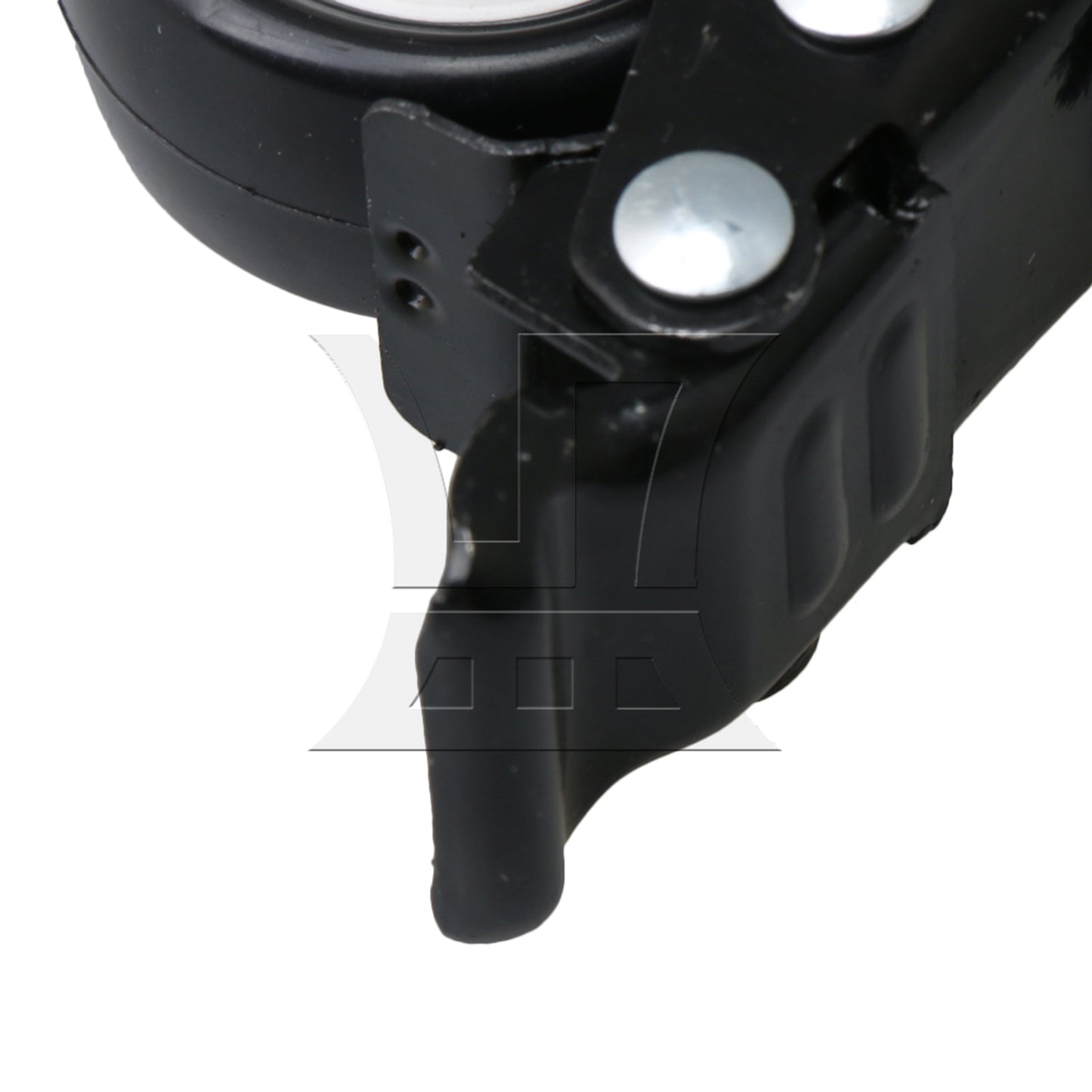 BQLZR 1.5" Plate Swivel Caster Wheels Brake M8 Thread Stem for Rack Shelf