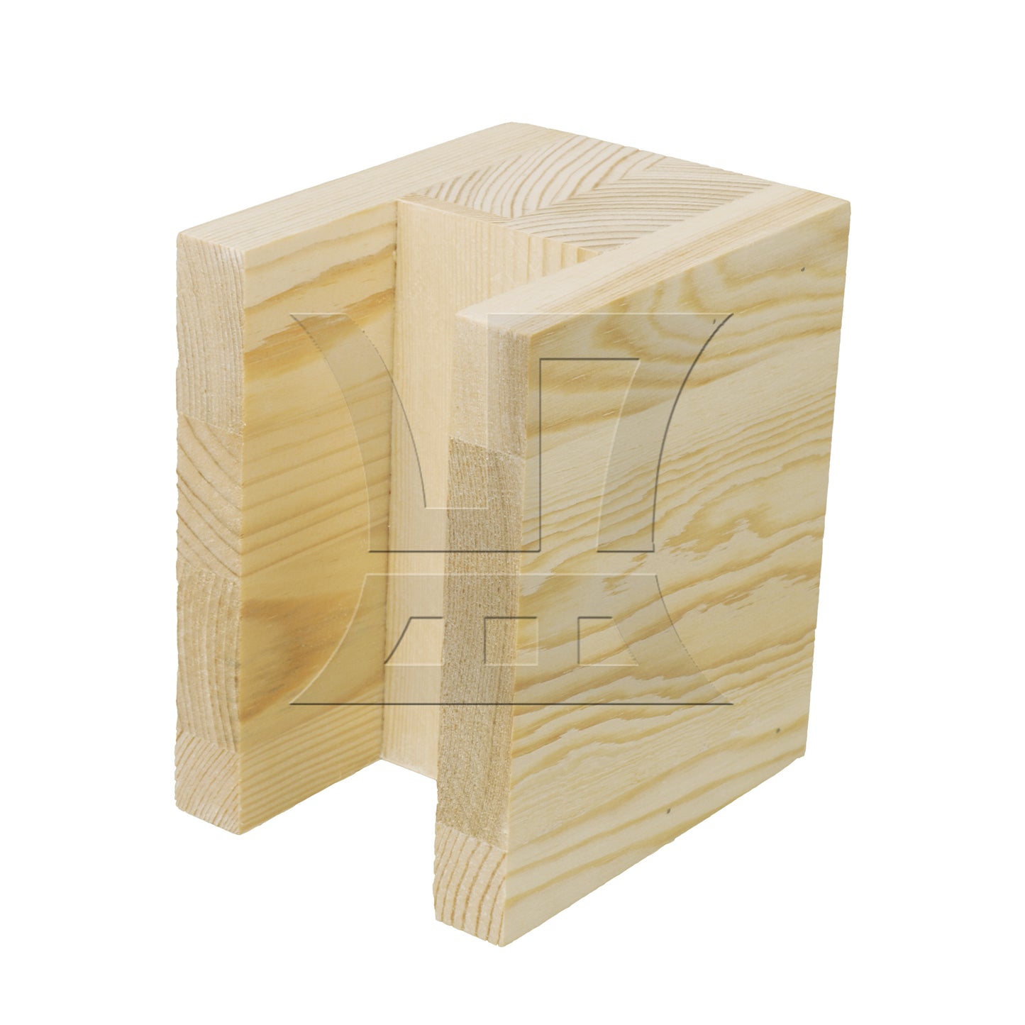 BQLZR 4cm Groove Wood Cube Furniture Lifter Bed Sofa Table Riser Heighten 5cm
