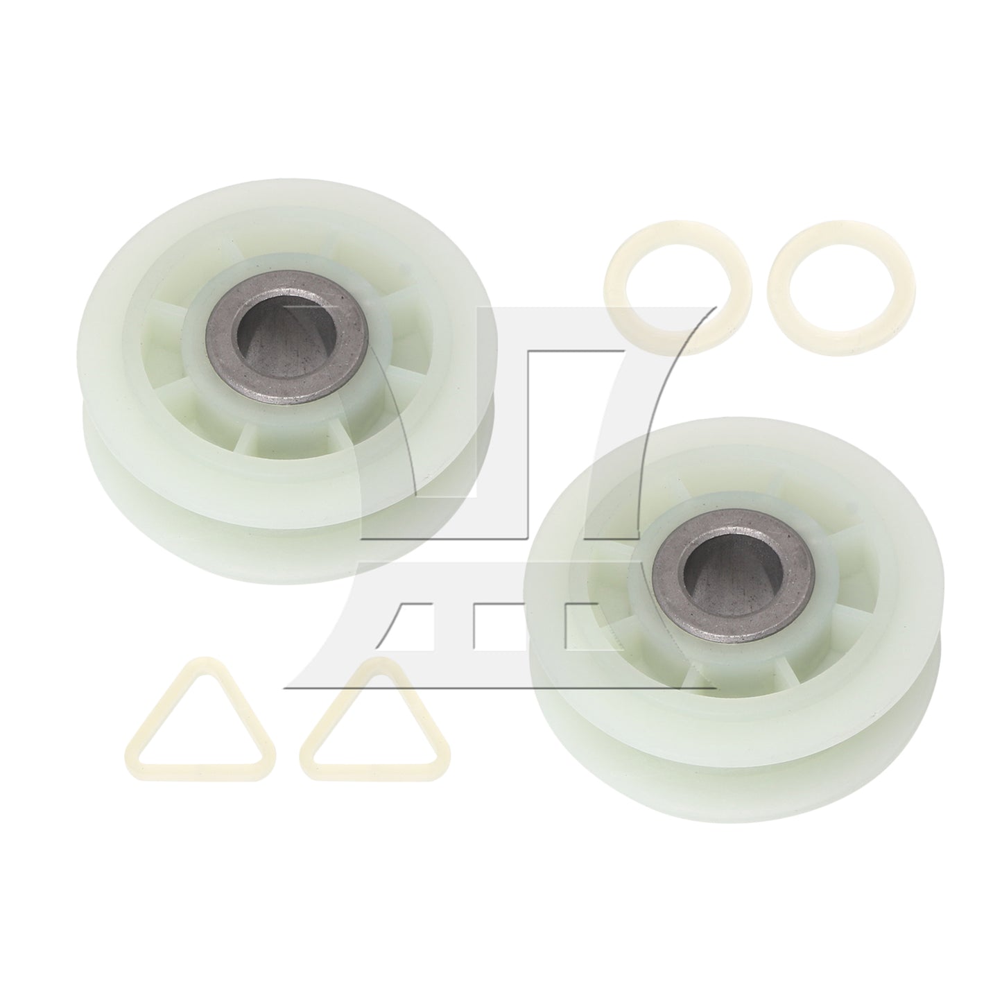 BQLZR 2pieces 5.5cm Idler Pulley Roller Replacement for WP279640 Dryer