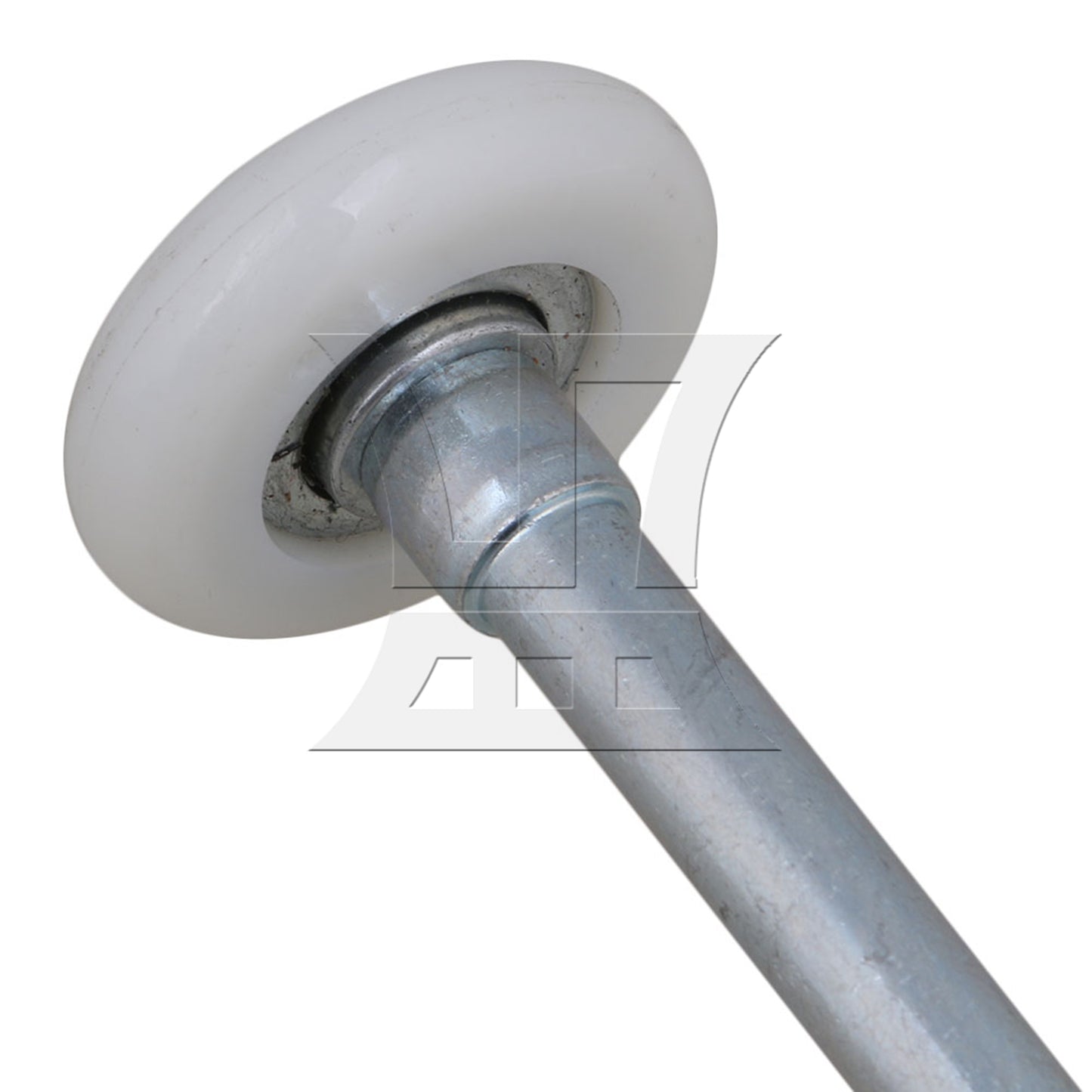 BQLZR  4.53" Heavy Duty Nylon Garage Door Roller Ball Sealed Bearing Beige