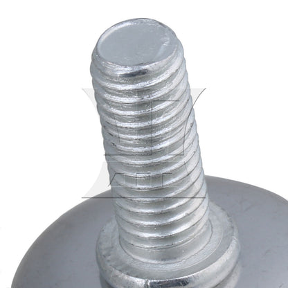 BQLZR 50 x Adjustable Furniture Table Glide Level Leveling Feet Pad 20x8mm