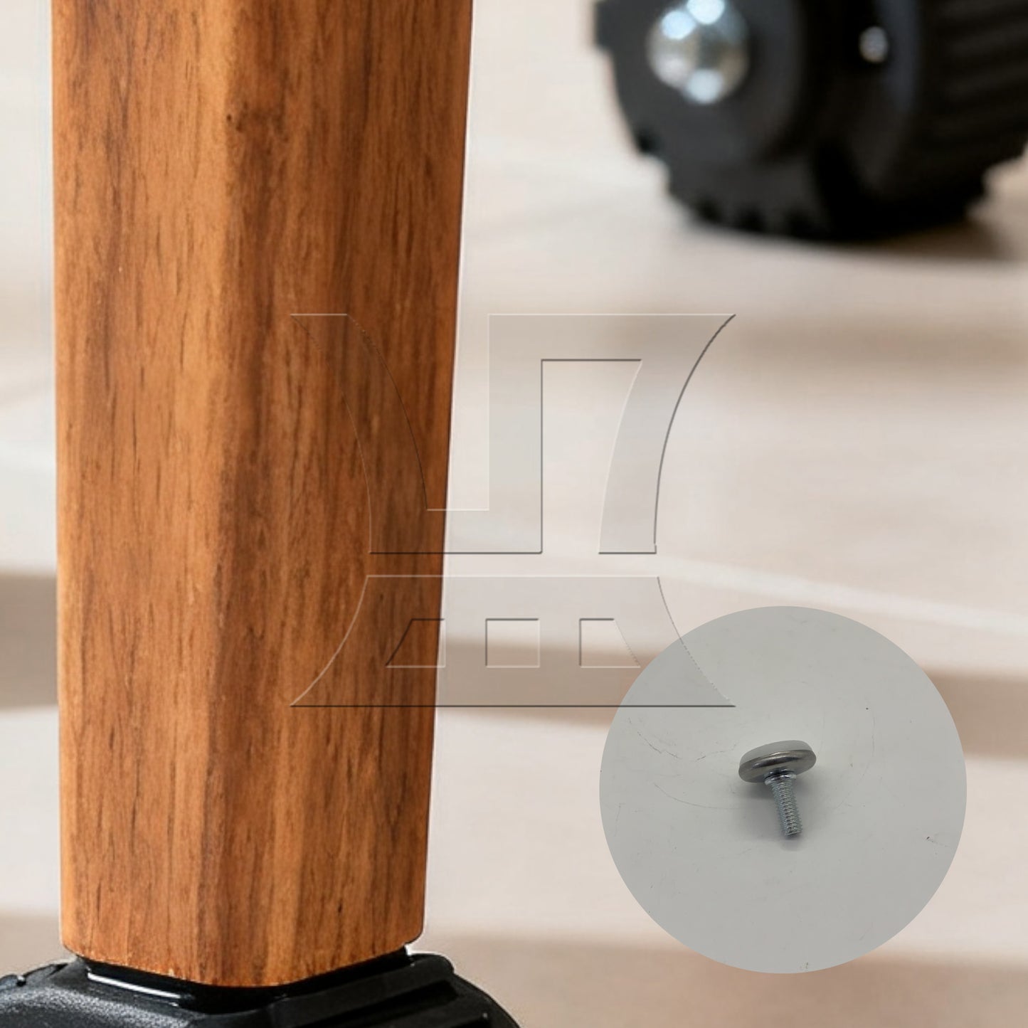BQLZR 50 x Adjustable Furniture Table Glide Level Leveling Feet Pad 20x8mm