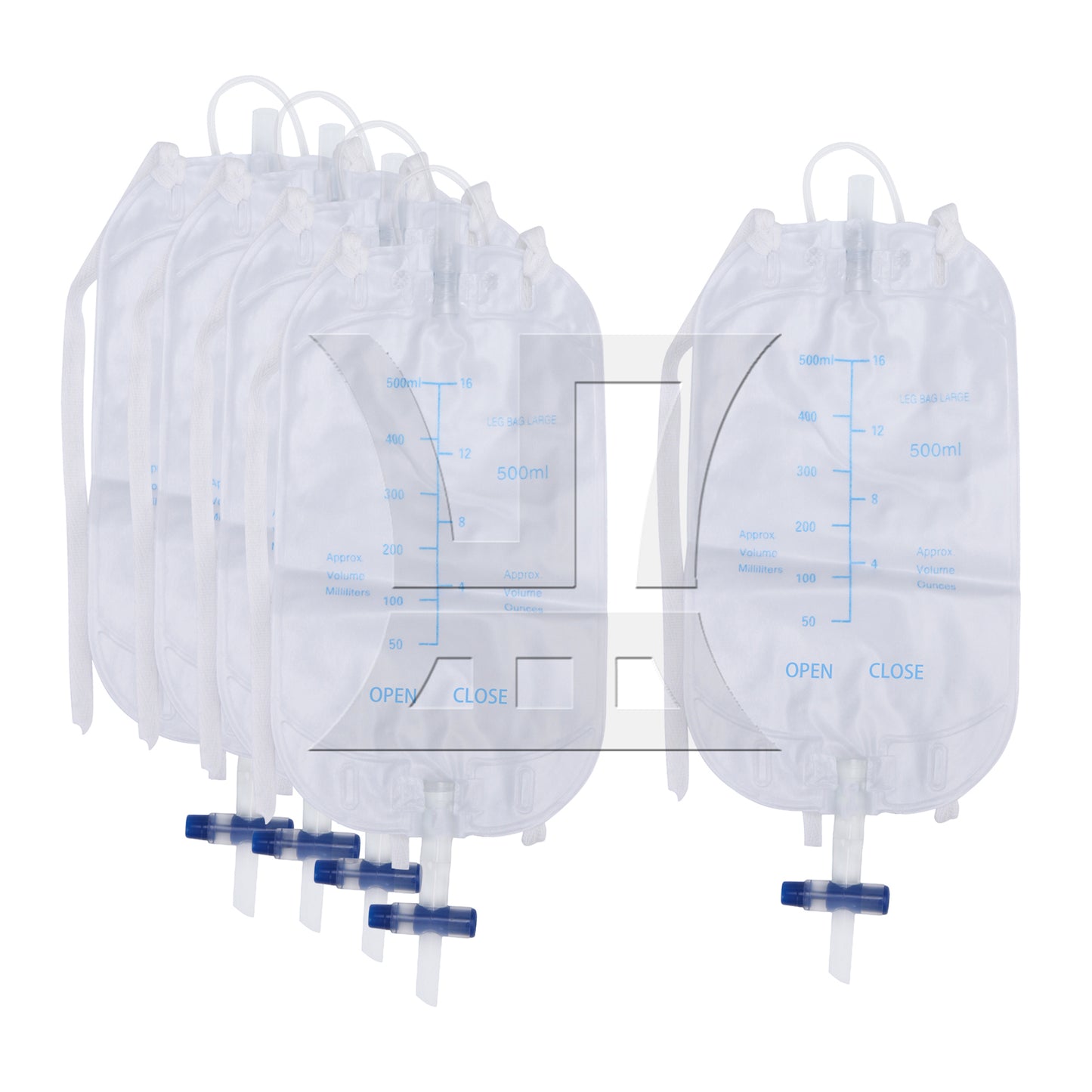 BQLZR  Urinary External Leg Bag Holder Incontinence Supply 500ml