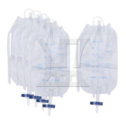 BQLZR  Urinary External Leg Bag Holder Incontinence Supply 500ml