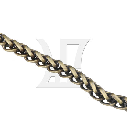 BQLZR 47.24Inch BQLZR DIY Iron Plating Bronze Shoulder CrossBody Handbag Chain Strap