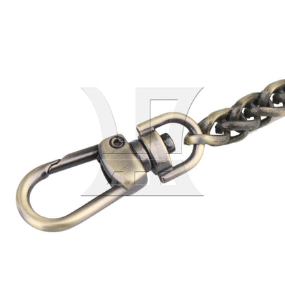 BQLZR 47.24Inch BQLZR DIY Iron Plating Bronze Shoulder CrossBody Handbag Chain Strap