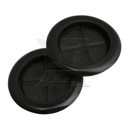 BQLZR 20pcs 40mm Single Side Round Rubber Wiring Grommet Gasket Wire BQLZR