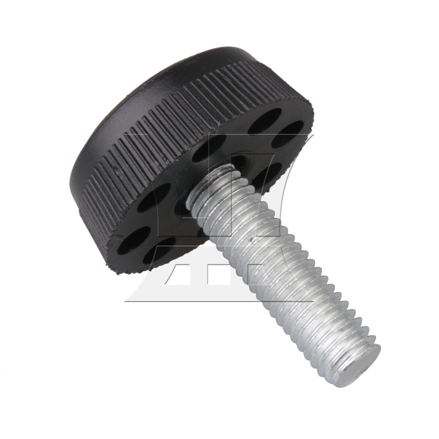 BQLZR M8 Female Thread 2x2cm Square Tube Insert End Cap With Adjust Feet BQLZR