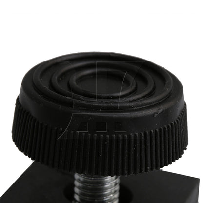 BQLZR M8 Female Thread 3x3cm Square Tube Insert End With Adjust Feet BQLZR