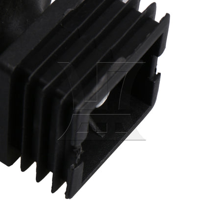 BQLZR M8 Female Thread 4x4cm Square Tube Insert End With Thread Feet BQLZR