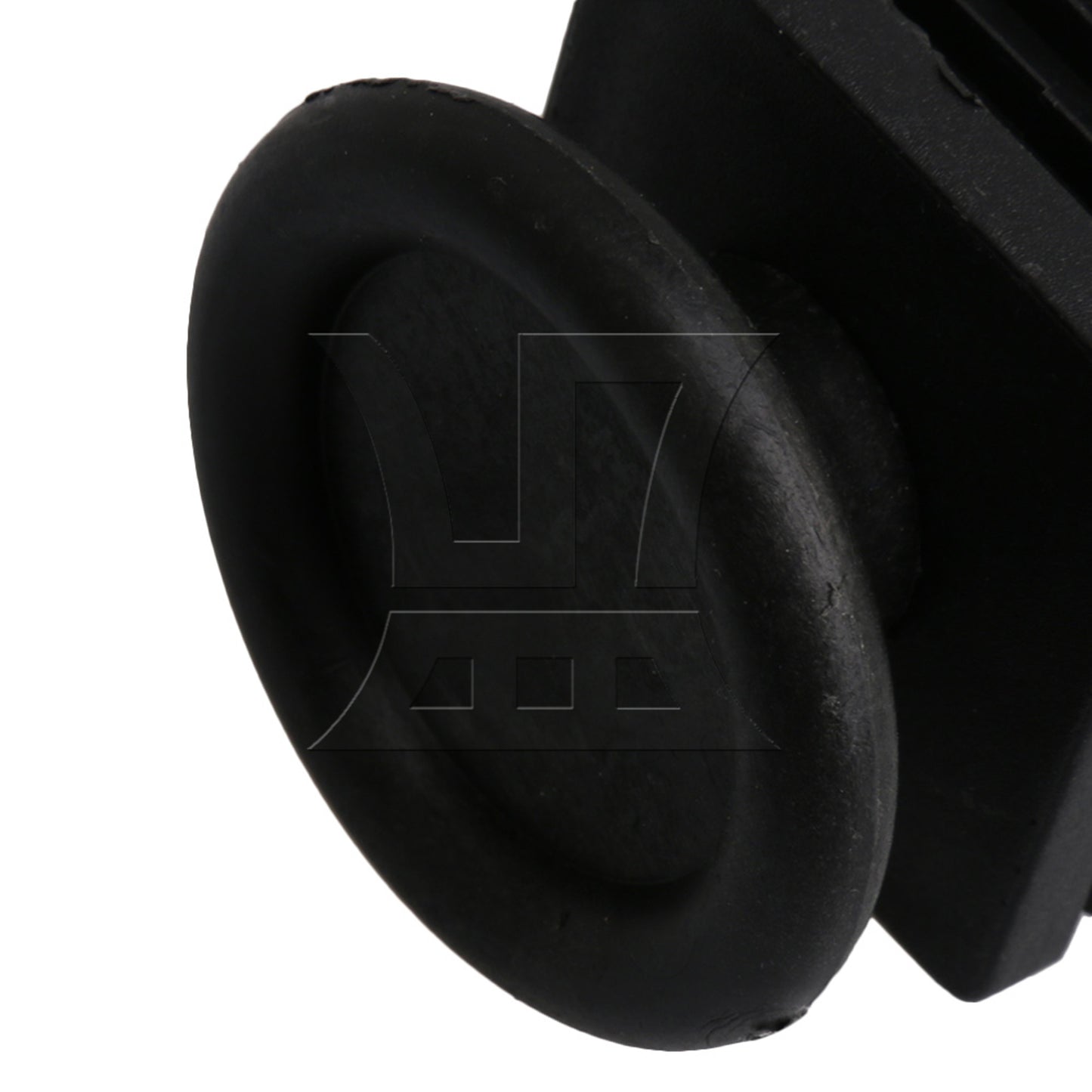 BQLZR M8 Female Thread 4x4cm Square Tube Insert End With Thread Feet BQLZR