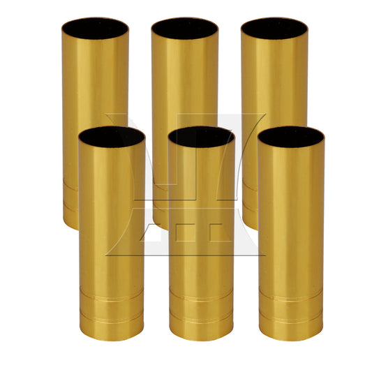 BQLZR  8CM High Gold Chandelier Socket Cover Candelabra Base E14
