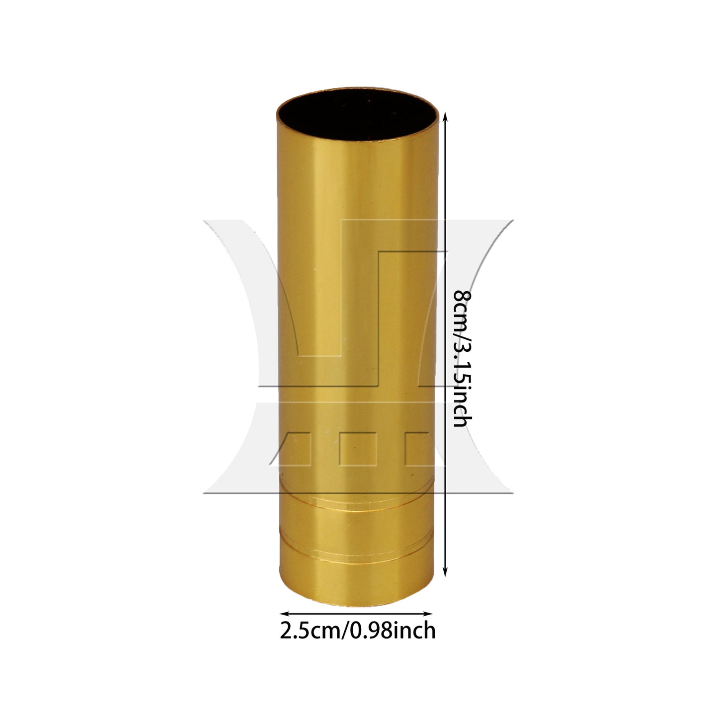 BQLZR  8CM High Gold Chandelier Socket Cover Candelabra Base E14