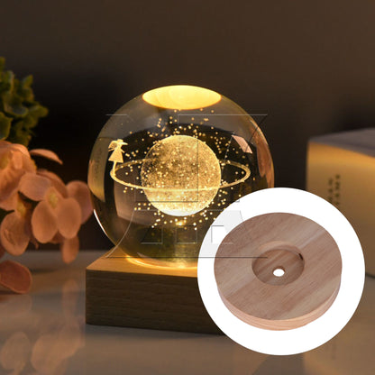 BQLZR Wooden Table Lamp Bases DIY Household Floor Lamp Table Light 12cm Dia