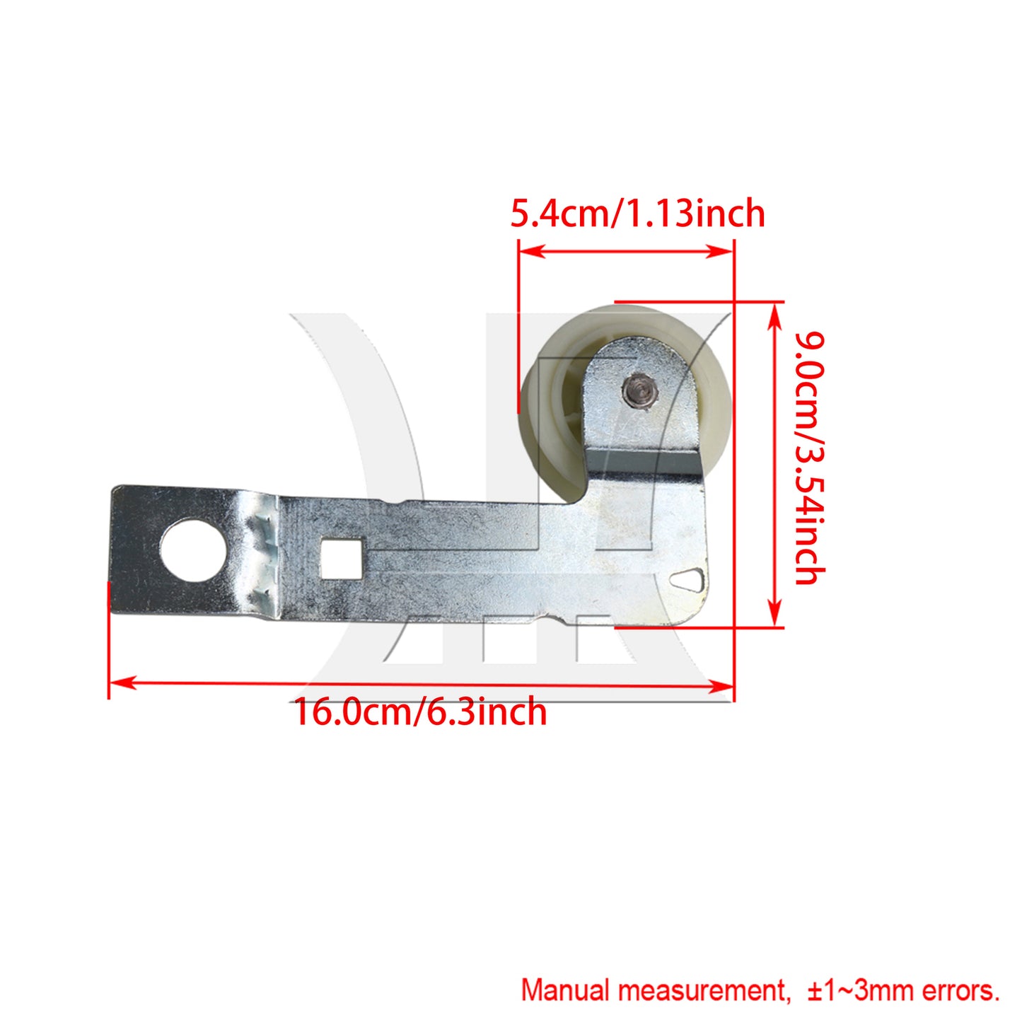 BQLZR Idler Pulley Replacement for W10837240 PS11726337 3387372