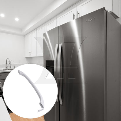 BQLZR White Refrigerator Door Handle Replacement for 218428101 AH427922