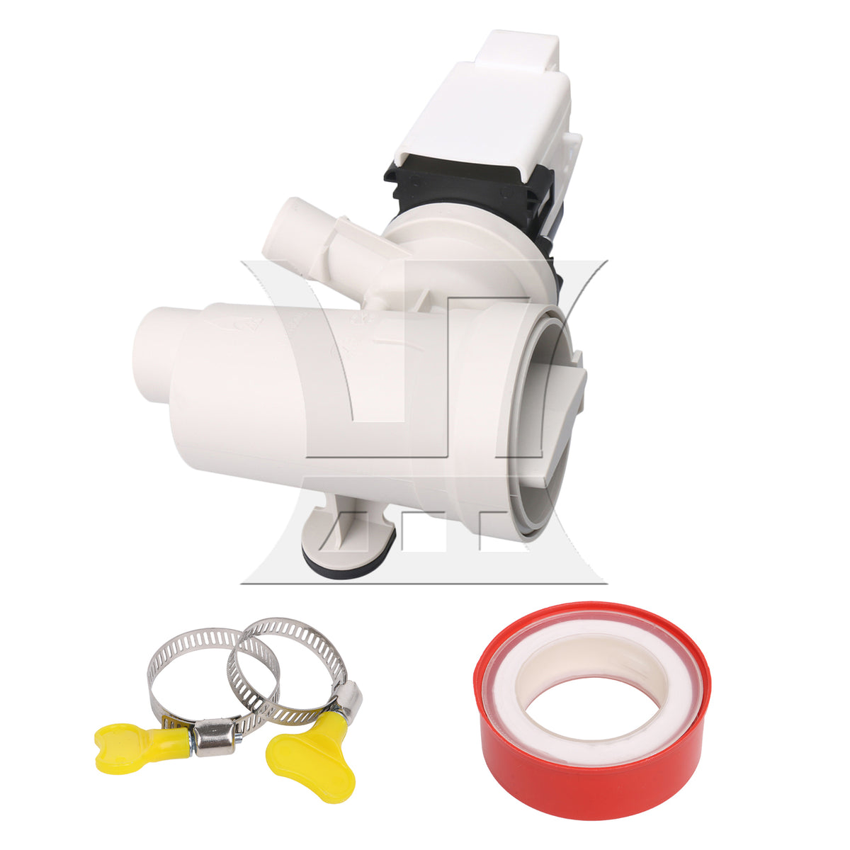 BQLZR Metal Washer Drain Pump Motor Assembly Replacement for W10730972