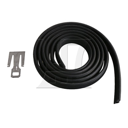 BQLZR 50 CM L 2 CM W Plastic Dishwasher Door Sealing Strip Gasket Replaces 2409202