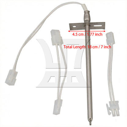 BQLZR 7.08x1.77inch Air Oven Sensor Temperature Probe Replacement for AP4009009