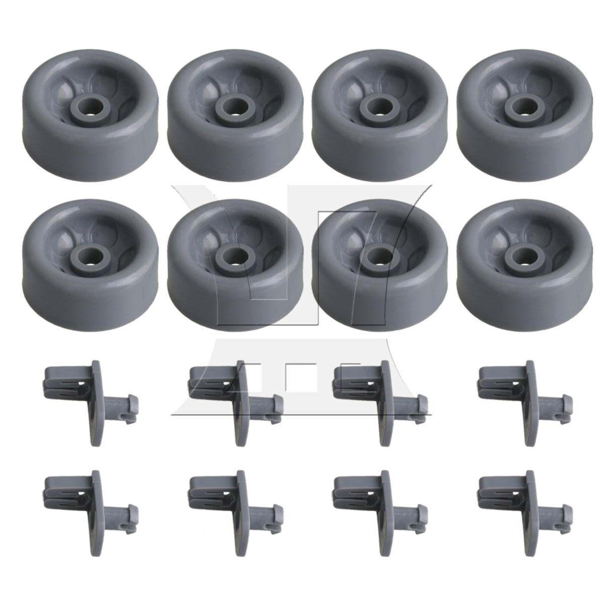 BQLZR  Plastic Dishwasher Roller Wheels Replacement for AP5986366