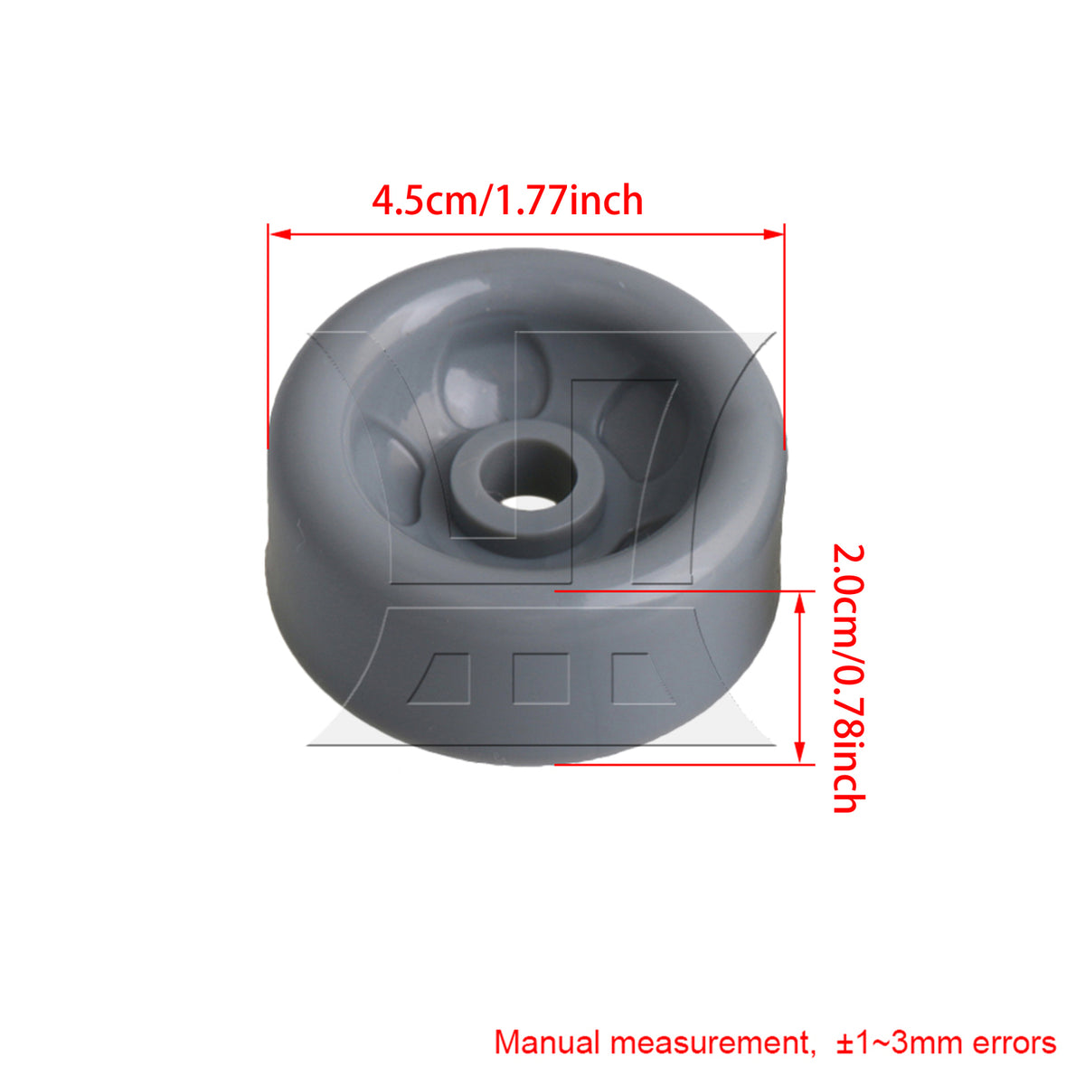 BQLZR  Plastic Dishwasher Roller Wheels Replacement for AP5986366