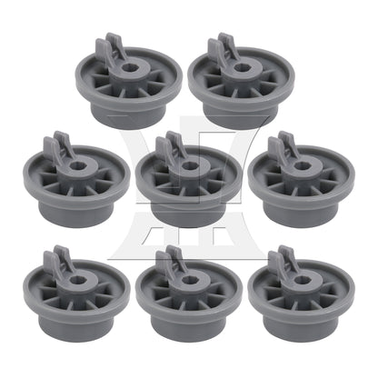 BQLZR Plastic 165314 Dishwasher Lowe Basket Wheel Rack Roller Replaces 00420198