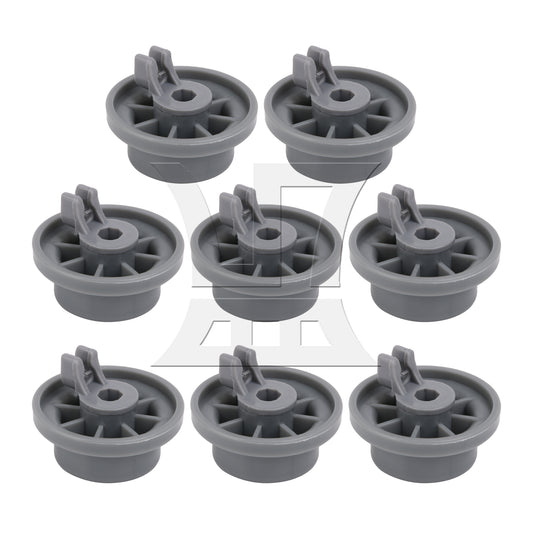 BQLZR Plastic 165314 Dishwasher Lowe Basket Wheel Rack Roller Replaces 00420198