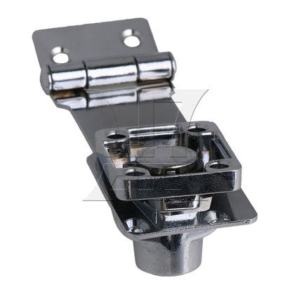 BQLZR 3" Security Hasp Staple Keyed Lock w/Alike Key for Home Hardware