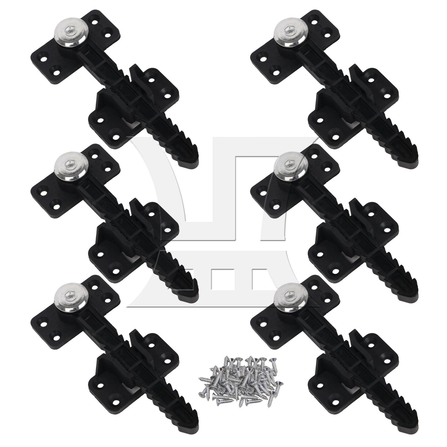 BQLZR Plastic Sectional Sofa Connector Couch Furniture Interlocking Bracket