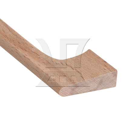 BQLZR Beech-Wood Drawer Pulls with Screw Hole Distance 96mm for Cabinet