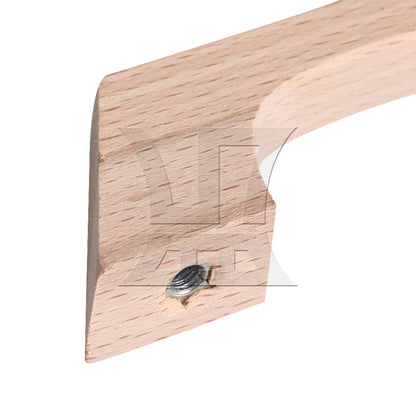BQLZR Beech-Wood Drawer Pulls with Screw Hole Distance 96mm for Cabinet
