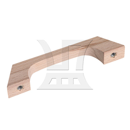 BQLZR Beech-Wood Drawer Pulls with Screw Hole Distance 96mm for Cabinet