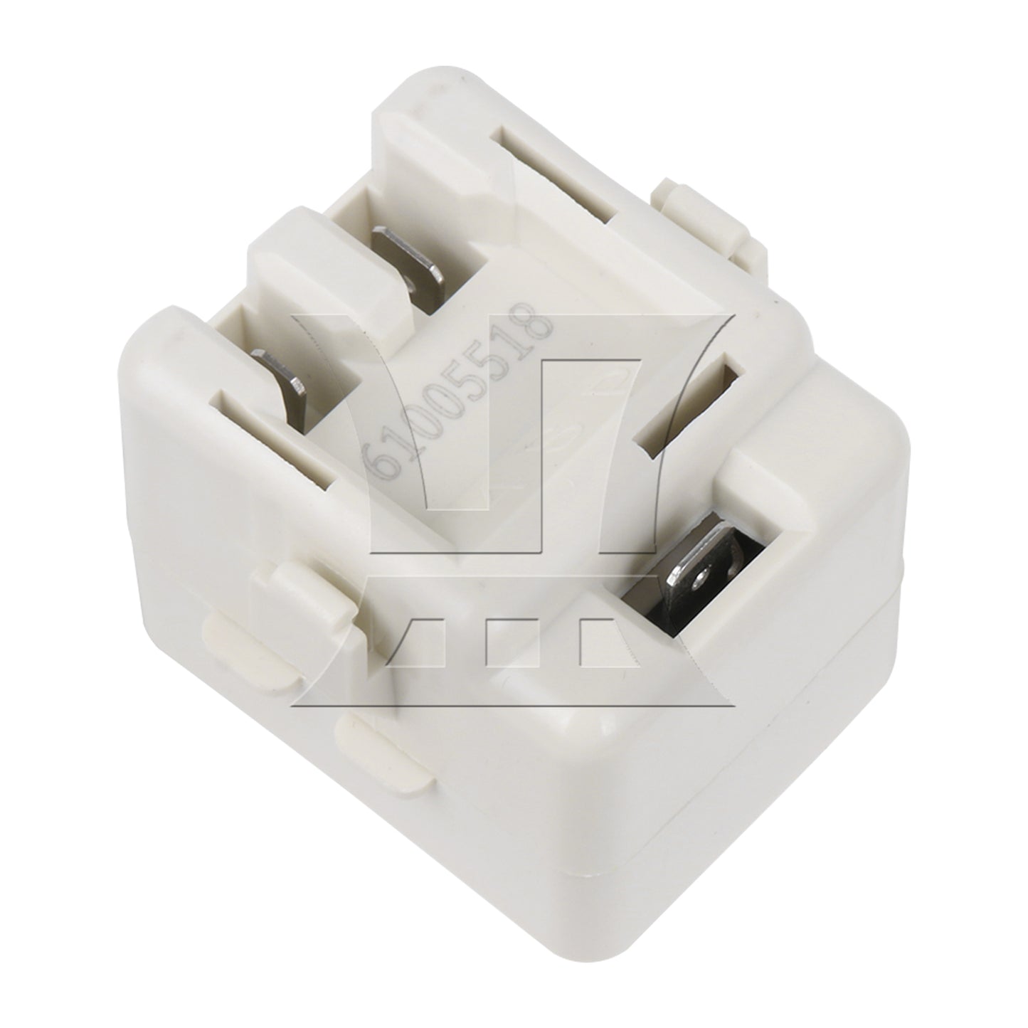 BQLZR Plastic Replacement for AH2004057 Relay and Overload Part for Refrigerator