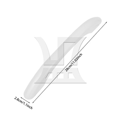 BQLZR 2 x White DIY Door Handle for Microwave Accessories Replacement for WB26X10038
