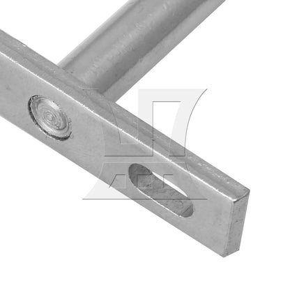 BQLZR 4 x Floating Shelf Brackets 4" Invisible Bracket Shelf Support for Home DIY