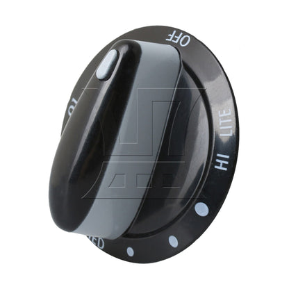 BQLZR Plastic 58MM Dia 74011287 Burner Knob for Induction Cookers Grill Replacement