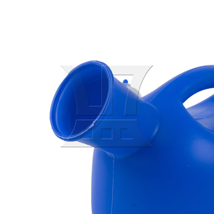 BQLZR 2000ml High Capacity Bed Pans Potty for Mans Travel Car Toilet Blue