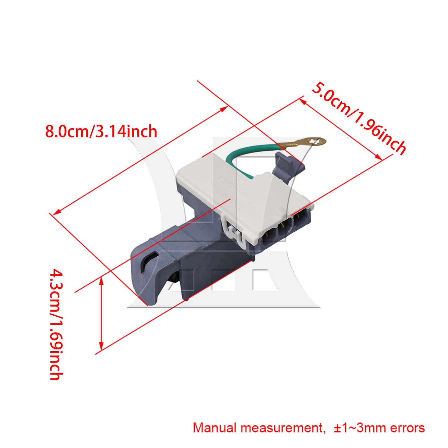 BQLZR PS232260 Washing Machine Lid Switch Replacement for PS232260 White
