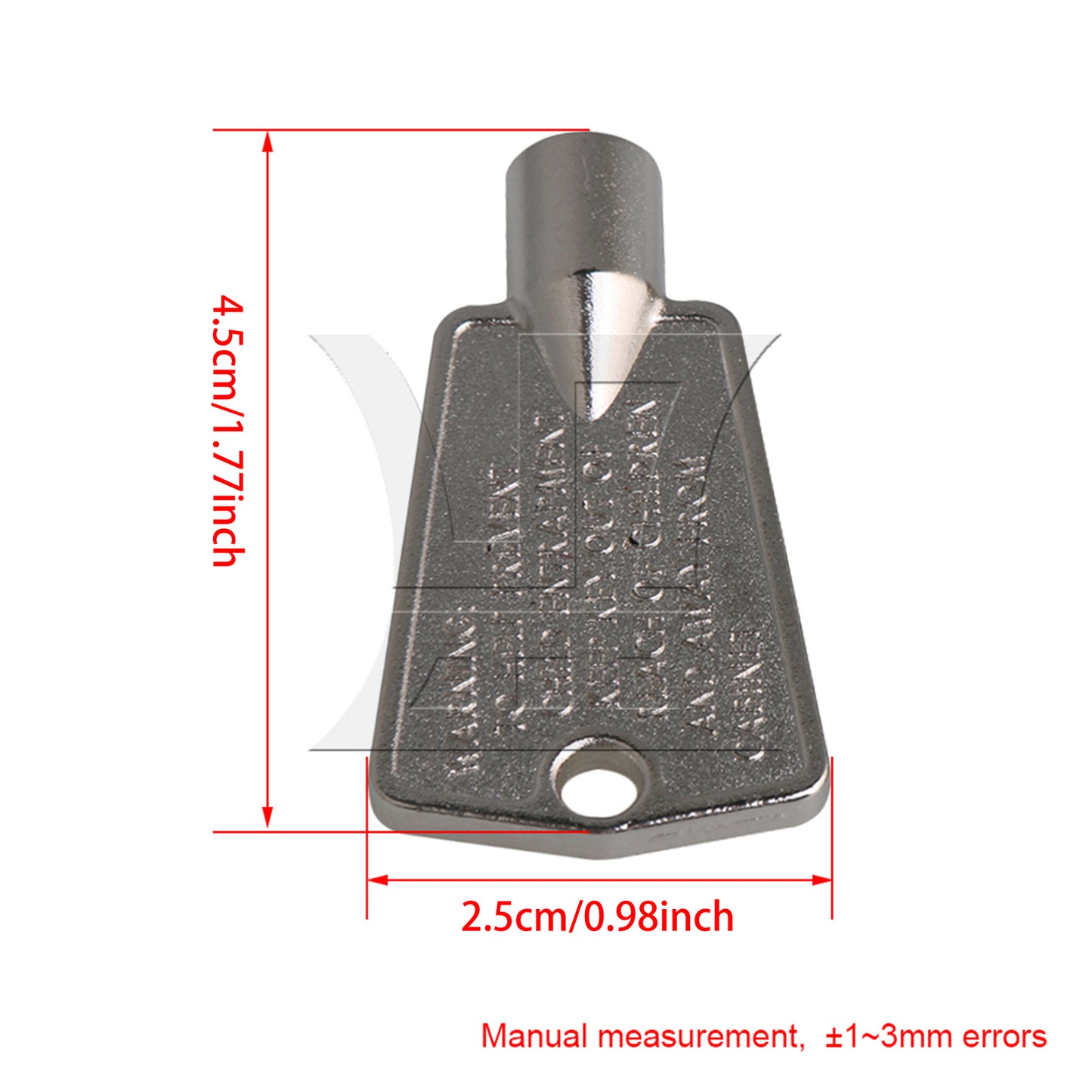 BQLZR Silver Metal 216702900 Door Keys Replace 06599905 216388700