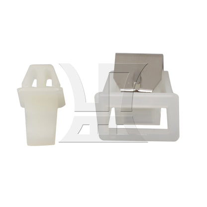 BQLZR Plastic Dryer Door Latch Strike Kit Replacement Parts