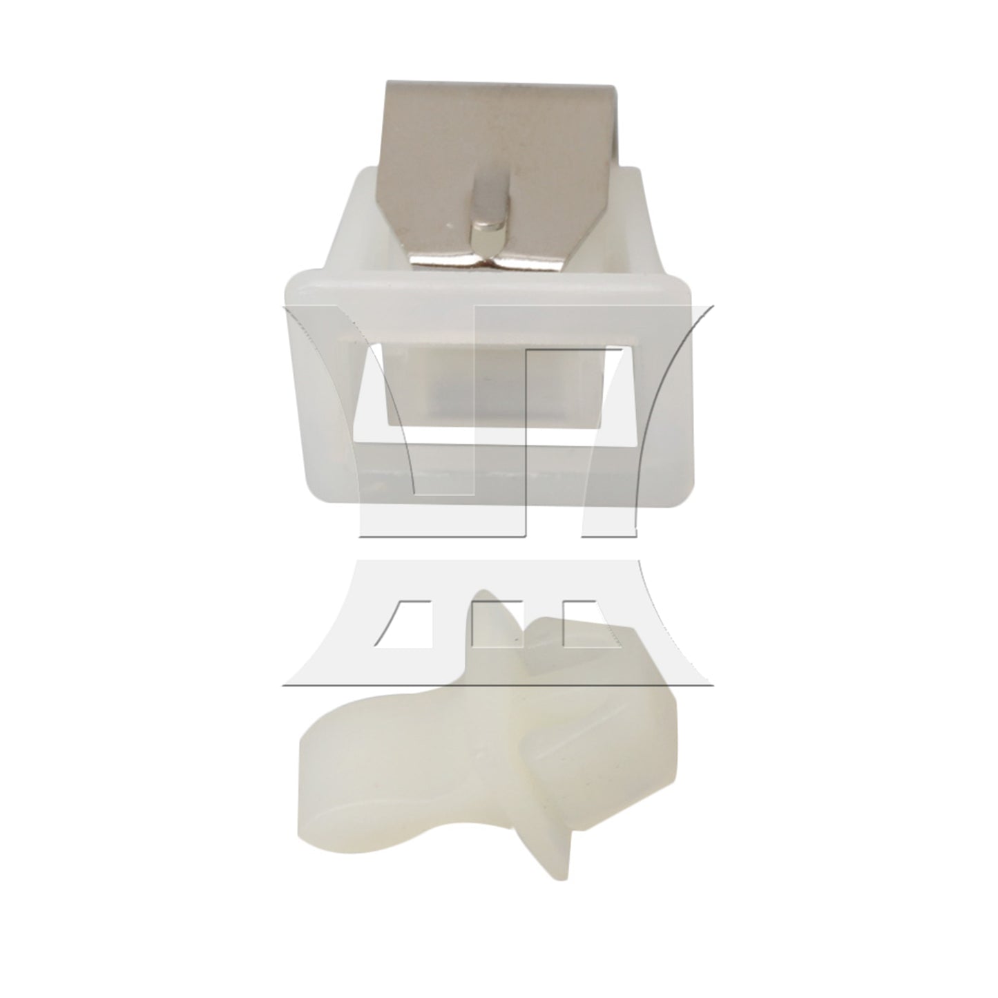 BQLZR Plastic Dryer Door Latch Strike Kit Replacement Parts