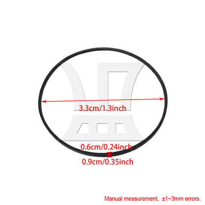 BQLZR 211124 211125 Washing Machine Washer Drive Pump Belt Replacement for LB125