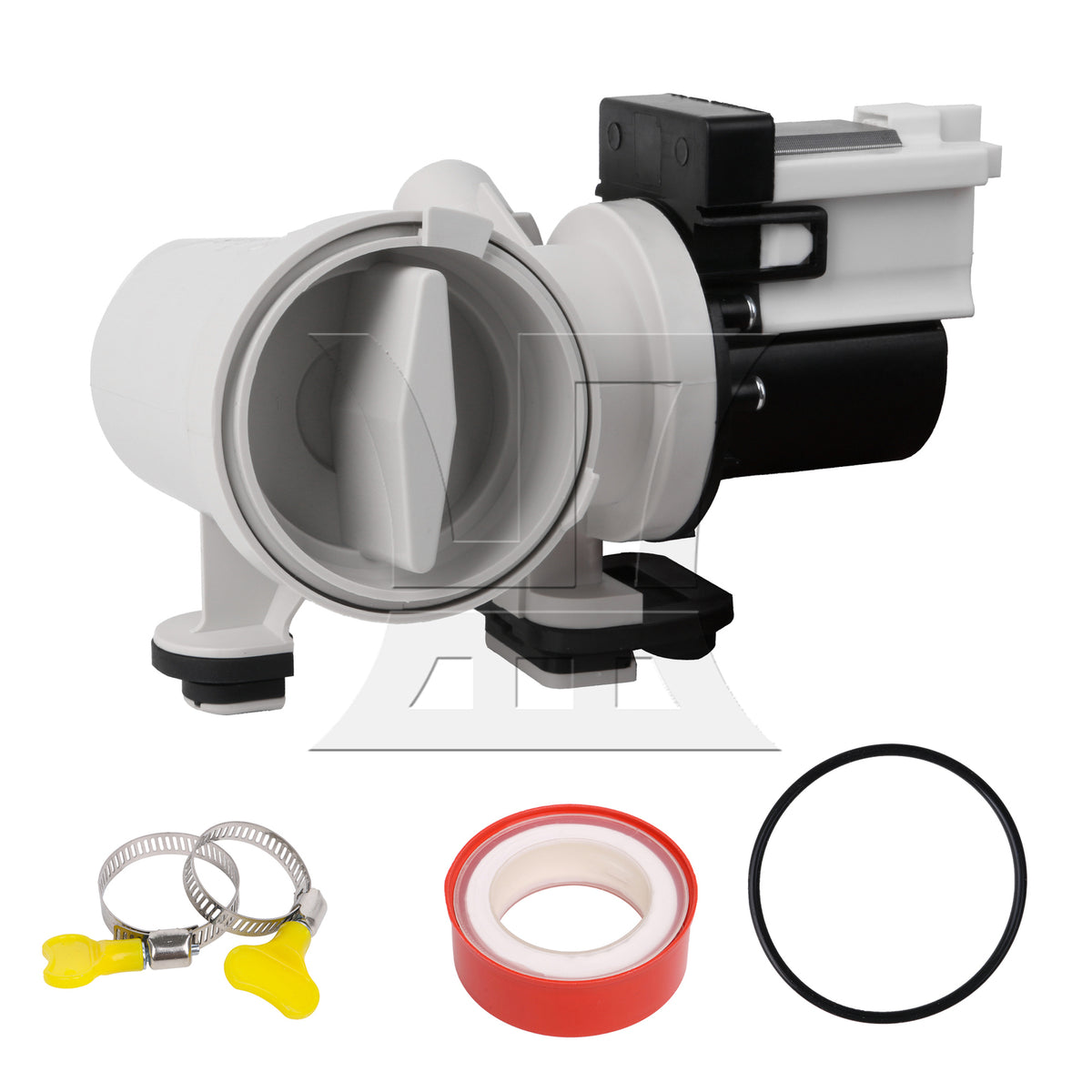 BQLZR Metal Washer Drain Pump Motor Assembly Replacement for W10730972