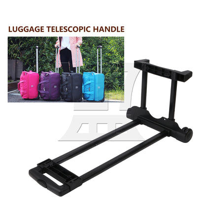 BQLZR 20 inch Plastic Luggage Trolley Telescopic Handle Alloy Pull Drag Rod R018