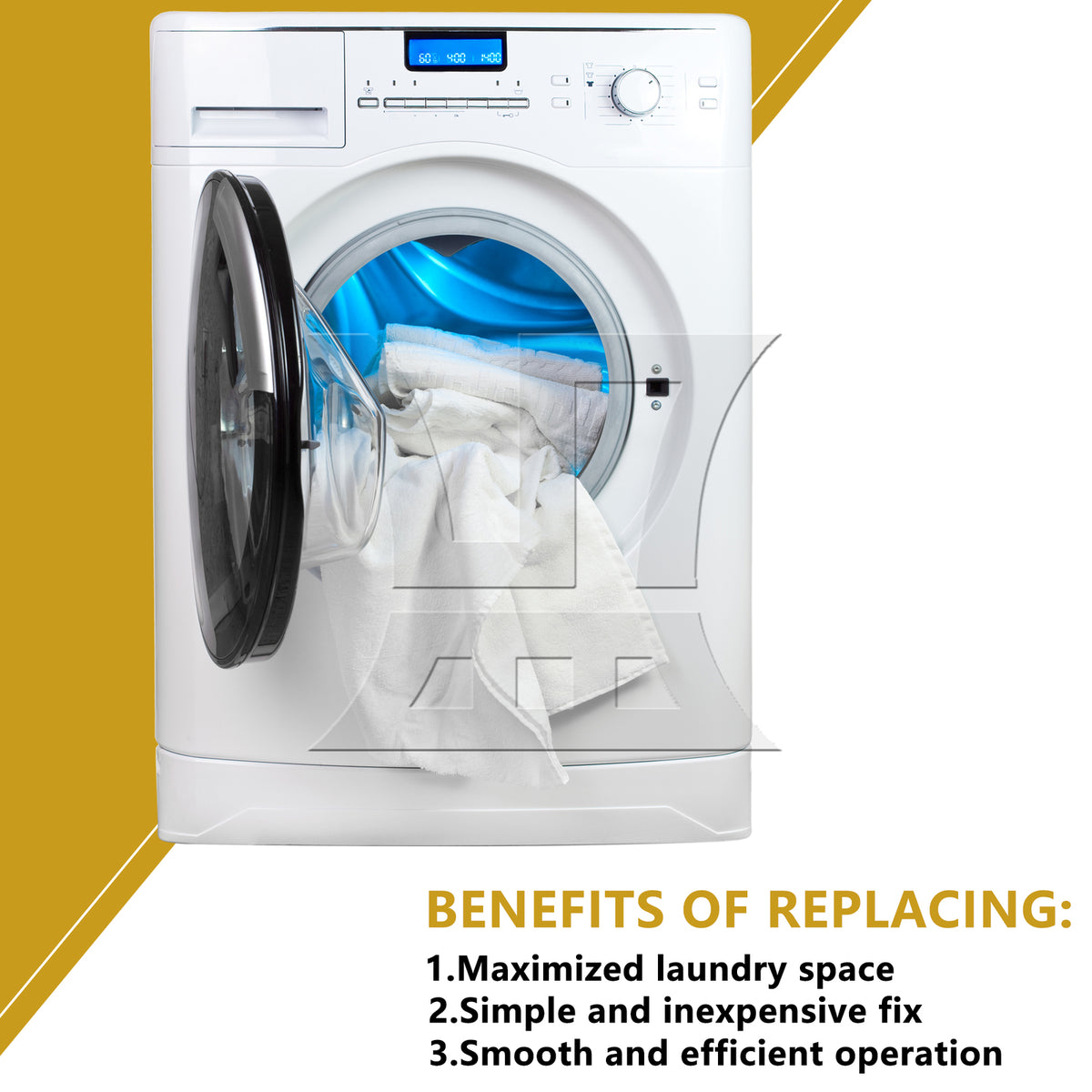 BQLZR 27 inch Washer & Dryer Stacking Kit Replacement Parts Pack of 2