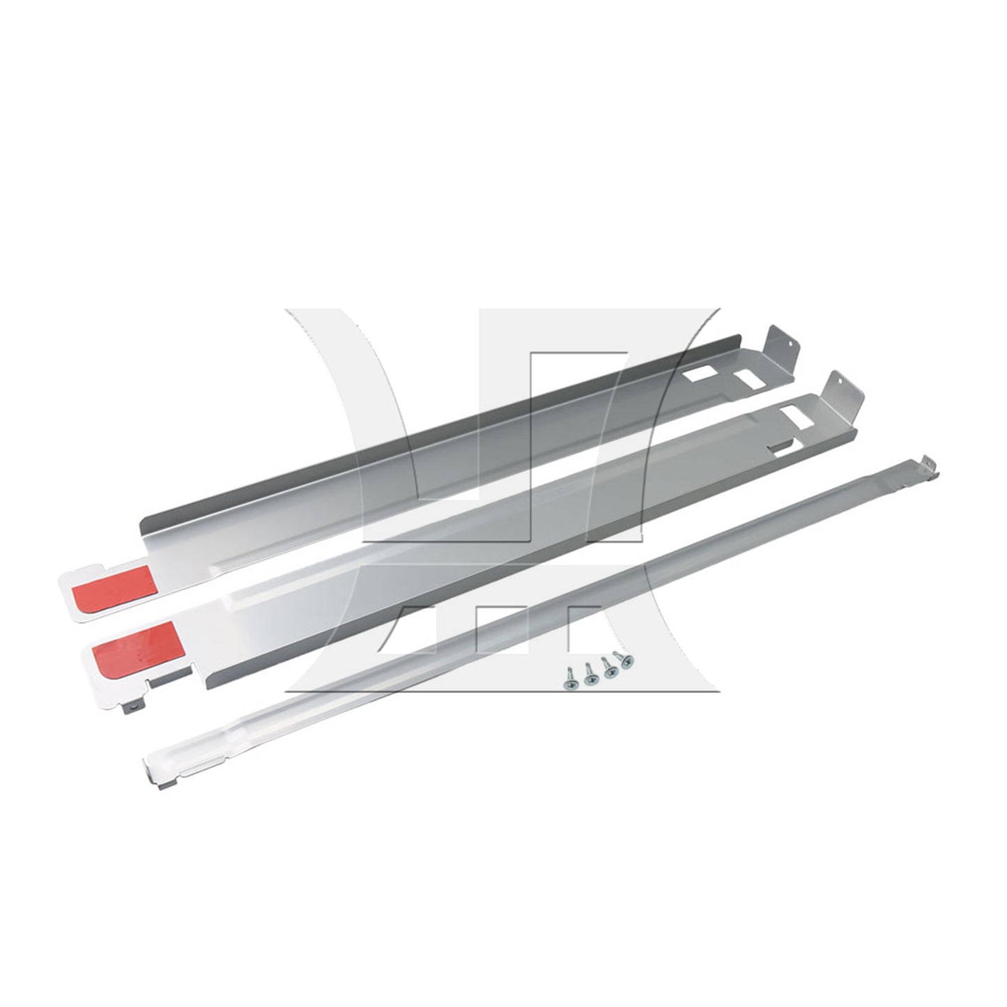 BQLZR KSTK1 Laundry Stacking Kit Chrome Steel for 27" Washer Dryer Appliance Machine