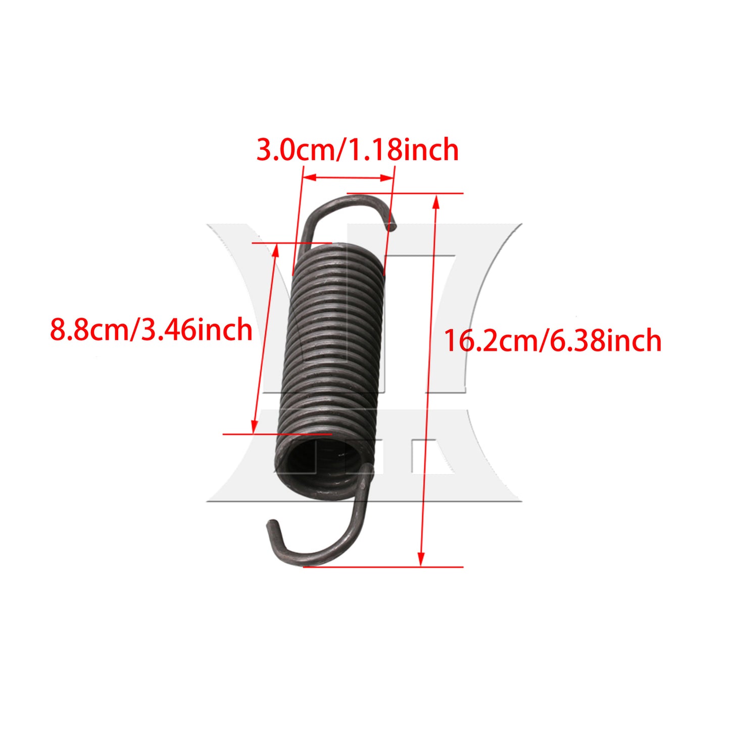 BQLZR 162mm Overall Length Washer Spring 280159 Replace for Washer Part