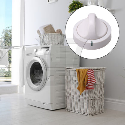 BQLZR 131873500 Dryer Timer Control Knob White Replace 59mm