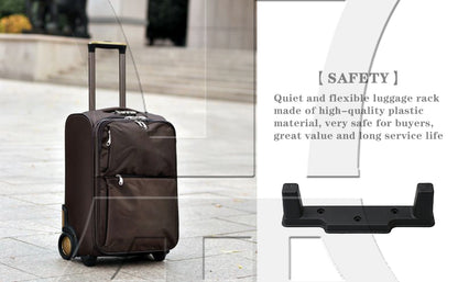 BQLZR 24x5.3x6.5cm Suitcase Accessory Suitcase Feet Bracket Replace for Luggage