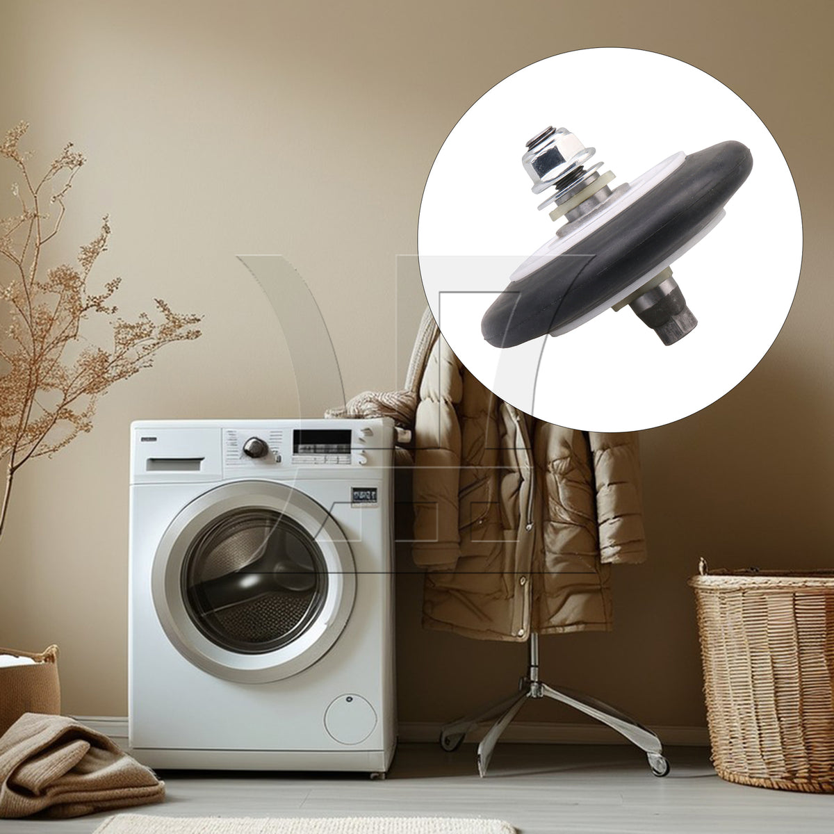 BQLZR Dryer Drum Roller & Shaft Replacement for 4581EL2002C AP5688895 PS8260240